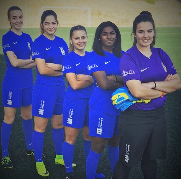 Peña Ferranca Femenino con Floristeria Tella