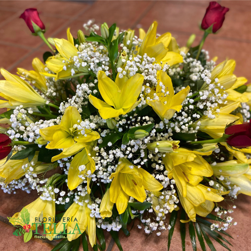 Centro Variado Funeral Amarillo (Normal)