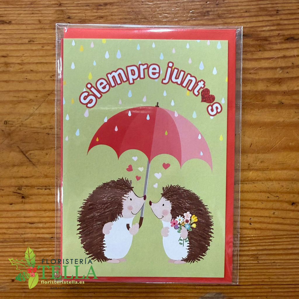 Tarjeta "Siempre Juntos"