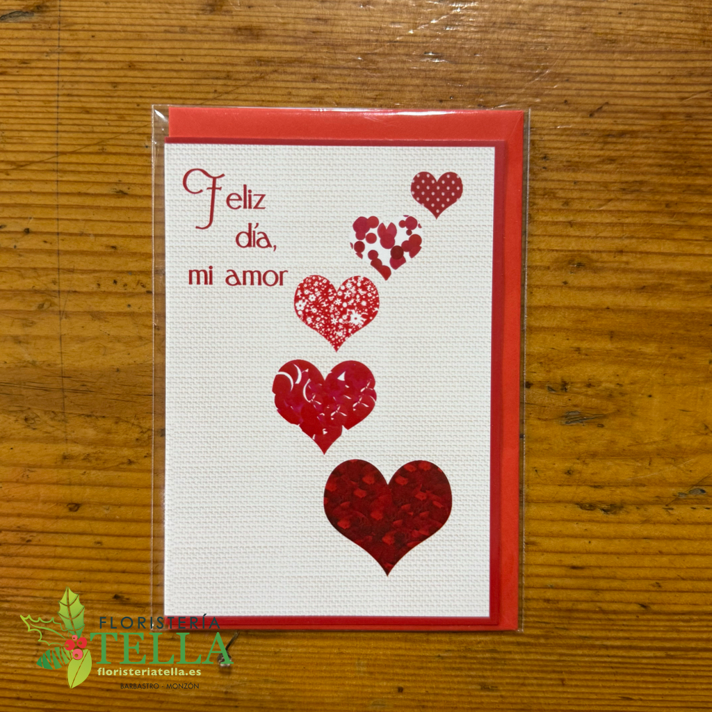 Tarjeta "Feliz Día mi Amor"