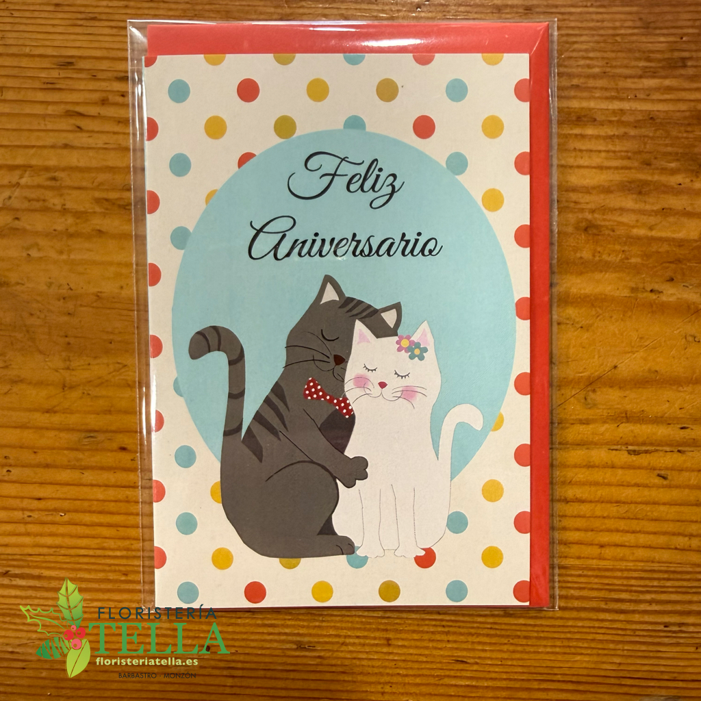 Tarjeta "Feliz Aniversario"