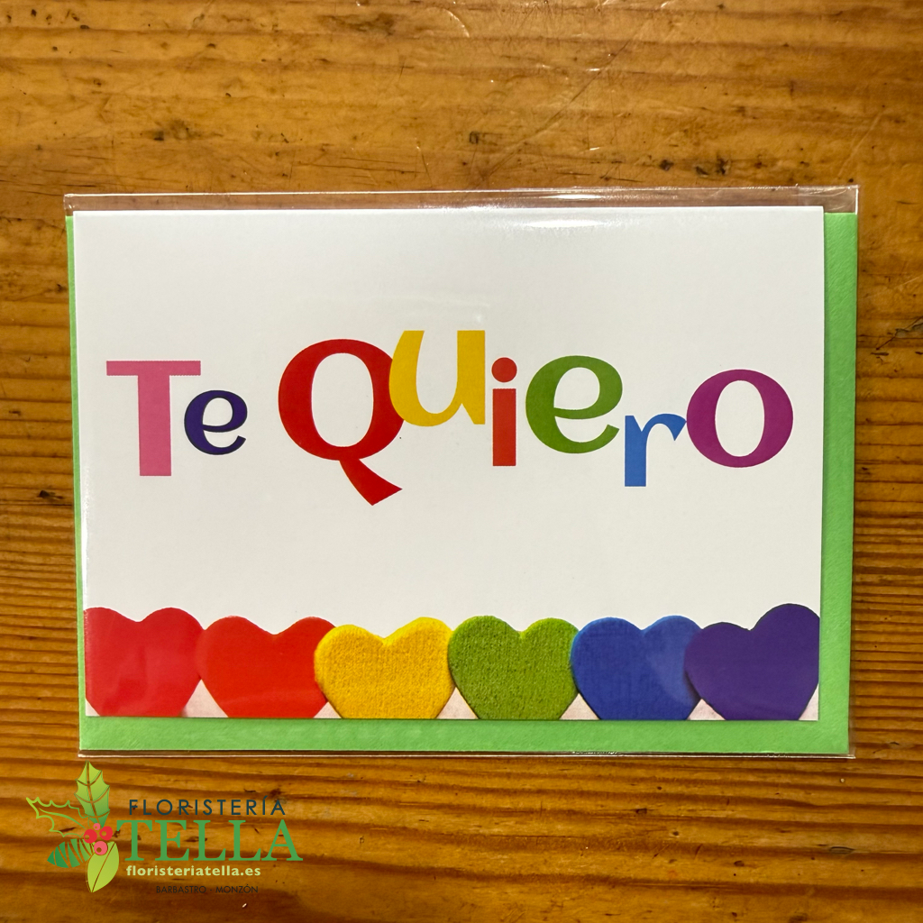 Tarjeta "Te Quiero"