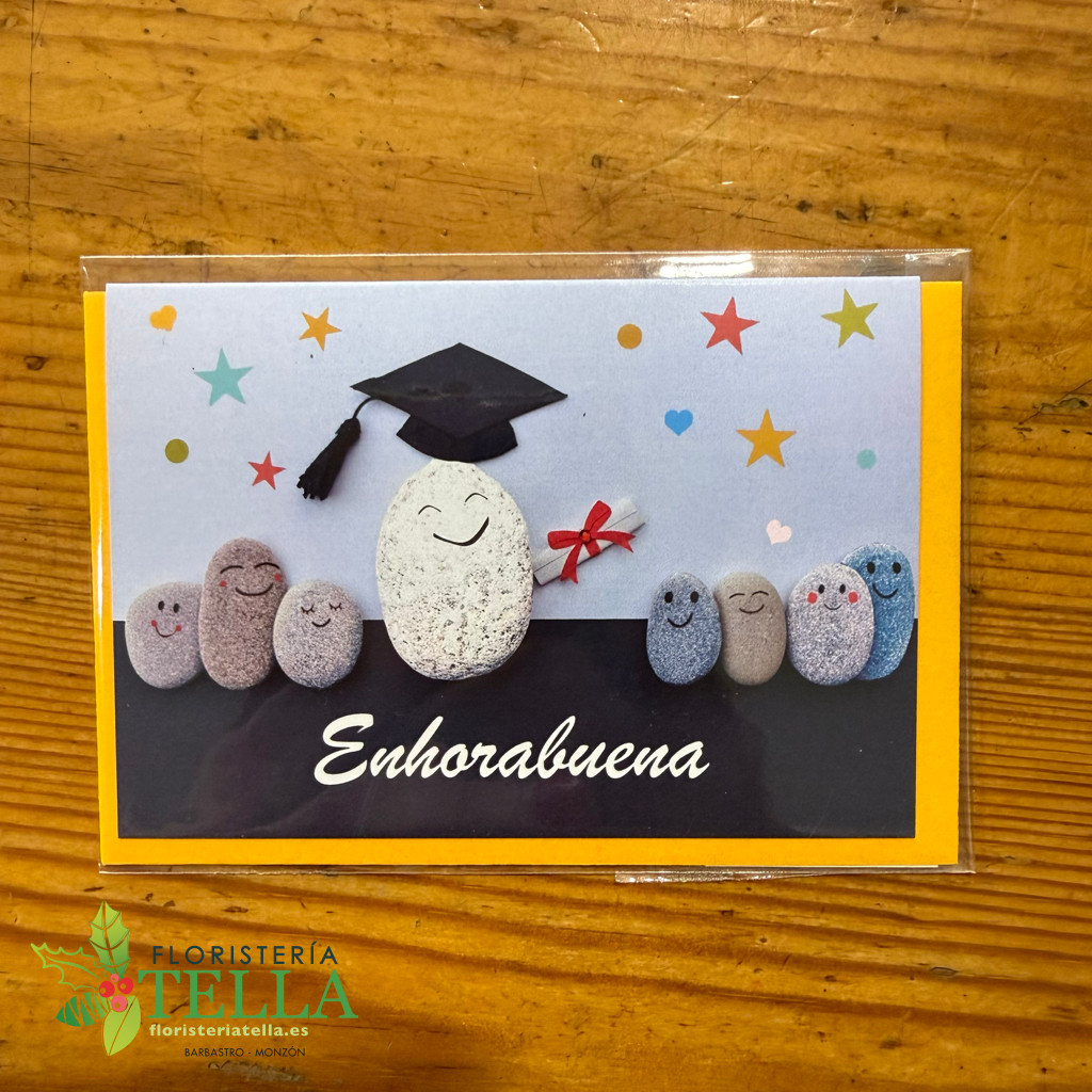 Tarjeta "Enhorabuena"