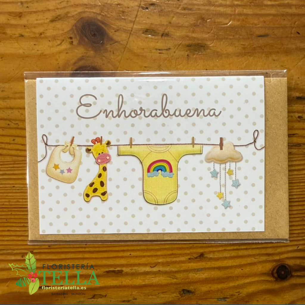 Tarjeta "Enhorabuena"