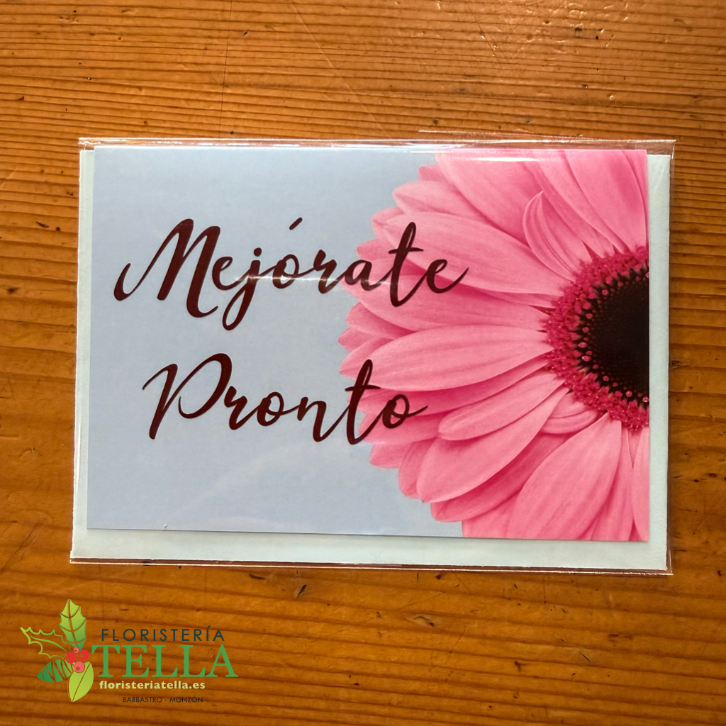 Tarjeta "Mejórate Pronto"